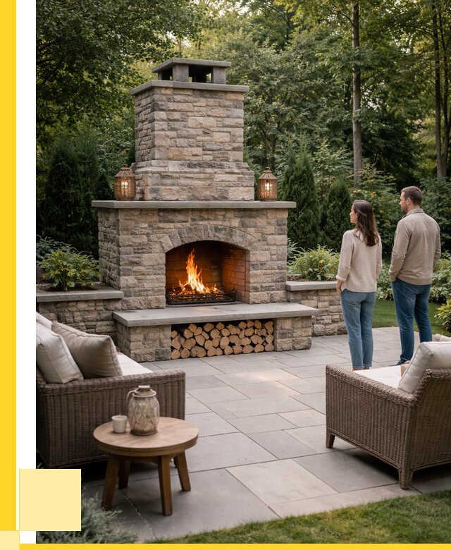 Уличные камины из кирпича в Боровичах от 156345 р. | ЭриданБрв