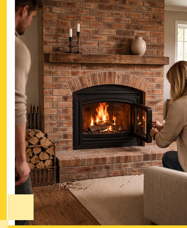 Кирпичные камины под ключ в Боровичах от 156345 р. | ЭриданБрв