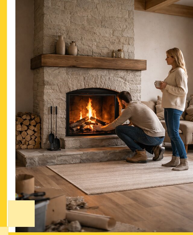 Камины для загородного дома в Боровичах от 364805 р., ЭриданБрв