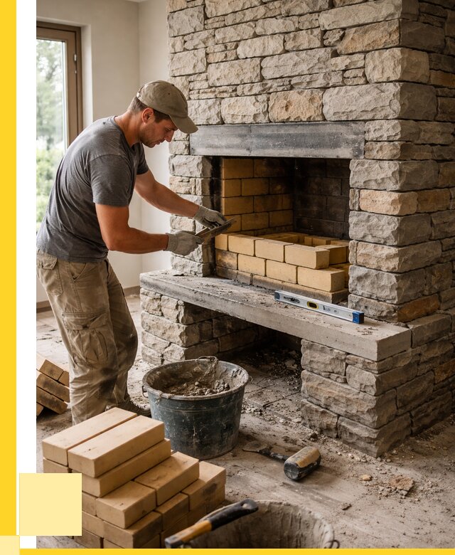 Кладка каминов и камина в Боровичах от 26058 р. ЭриданБрв