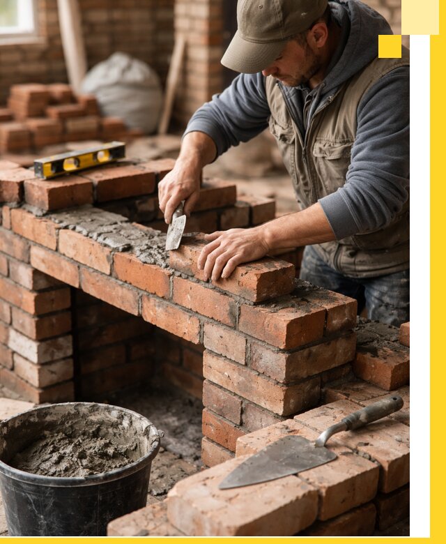 Кладка каминов под ключ в Боровичах профессиональная отделка и монтаж