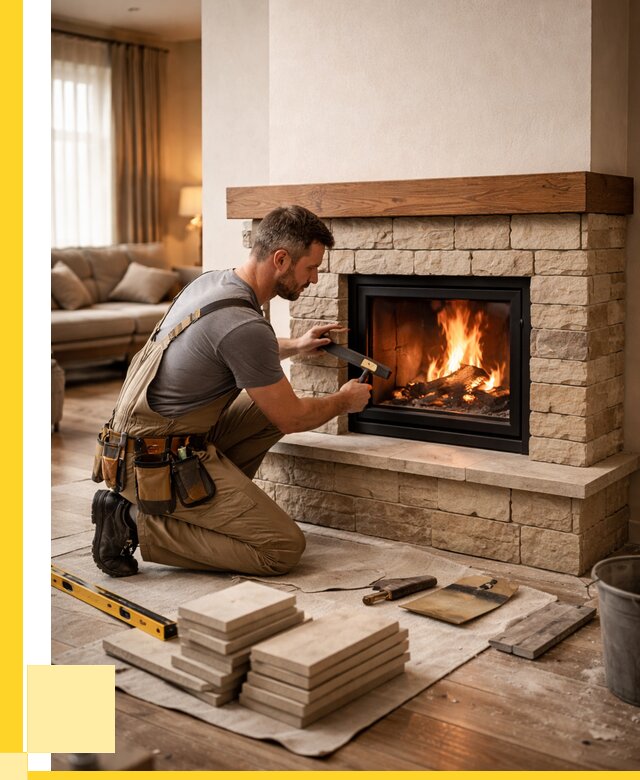 Строительство каминов в Боровичах от 156345 р., ЭриданБрв - под ключ