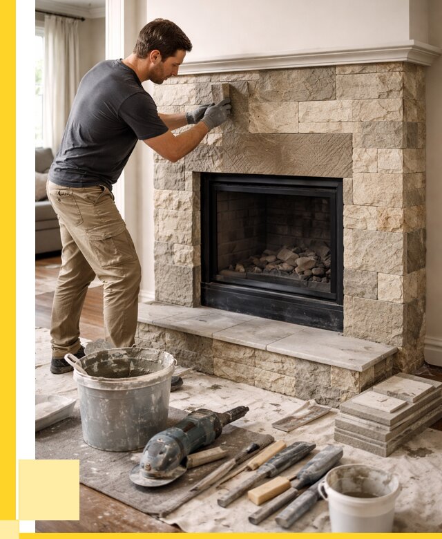 Ремонт каминов и печей в Боровичах от 15635 р. | ЭриданБрв