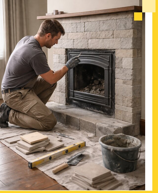 Профессиональный ремонт каминов в Боровичах восстановление и сервис