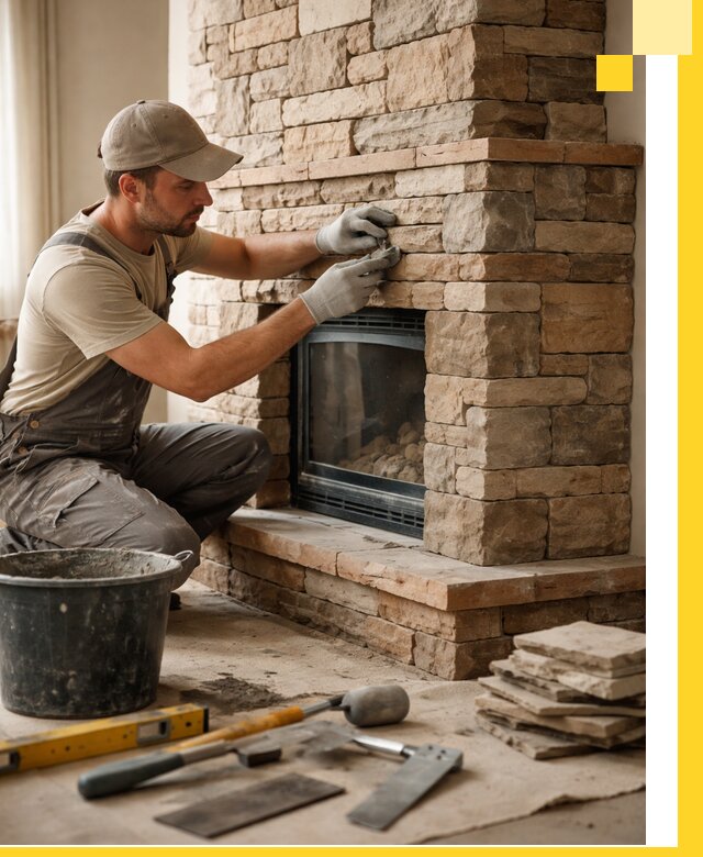 Проектирование и установка печей-каминов под ключ в Боровичах