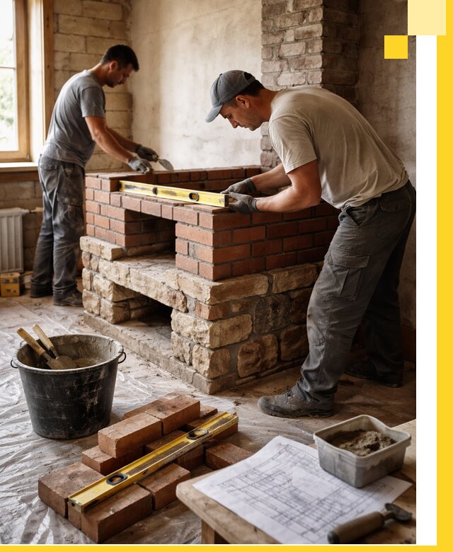 Изготовление и установка печей под ключ в Боровичах с гарантией