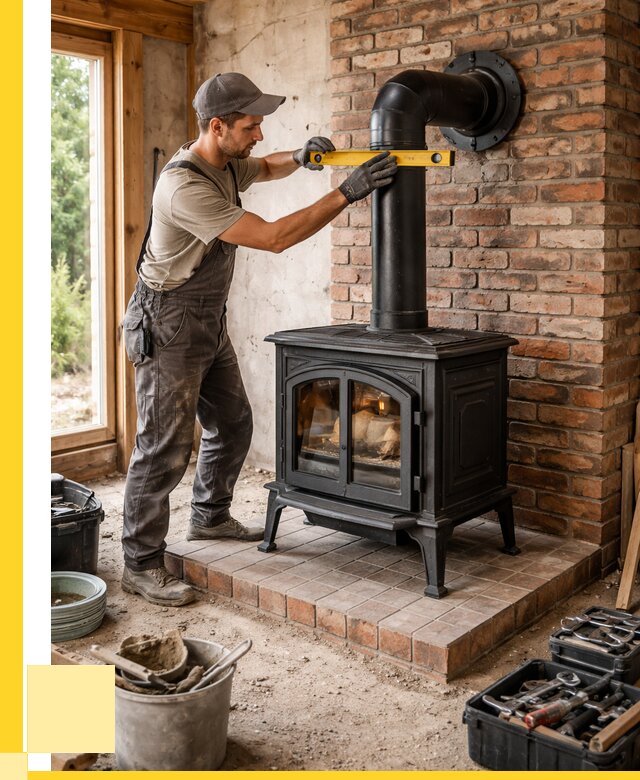 Монтаж печей установка банной печи в Боровичах от 15635 р. | ЭриданБрв