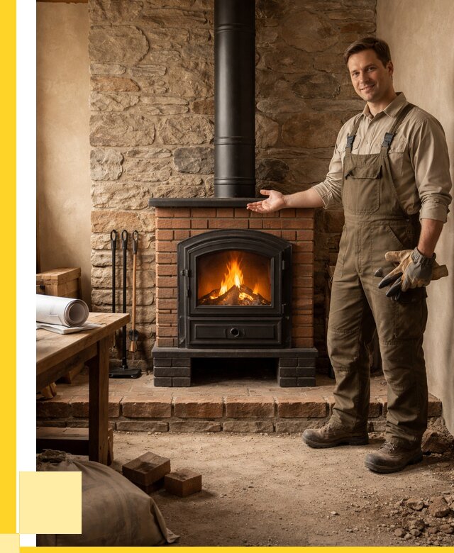 Печи отопительные из кирпича в Боровичах от 83384 р., ЭриданБрв