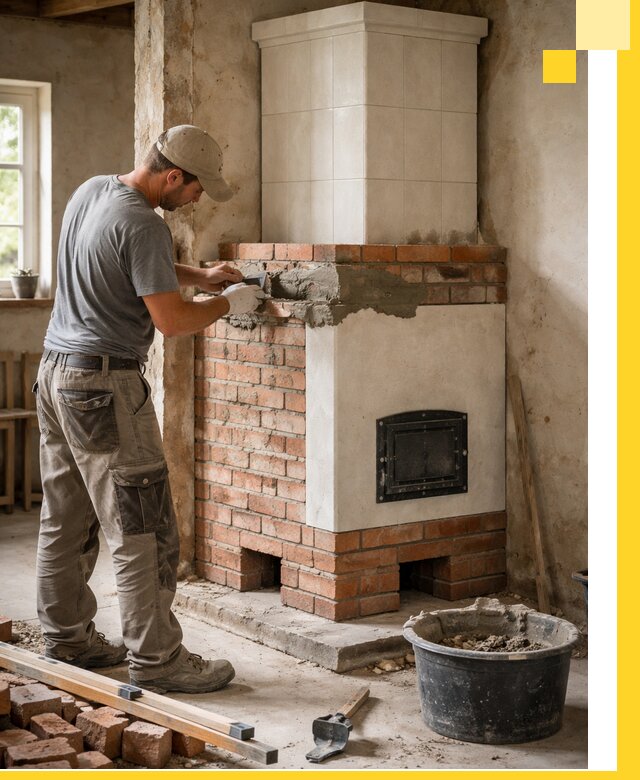 Изготовление и установка печей-голландок под ключ в Боровичах