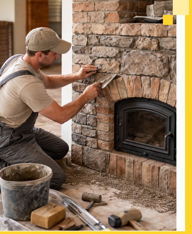 Печи для дома под ключ в Боровичах, установка и доставка