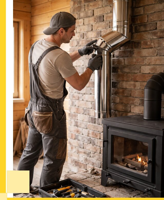 Монтаж дымоходов для печей в Боровичах от 7817 р. | ЭриданБрв
