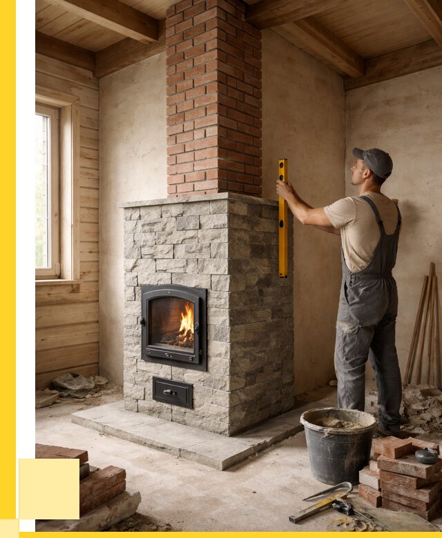 Печи и дымоходы под ключ в Боровичах от 46904 р., ЭриданБрв