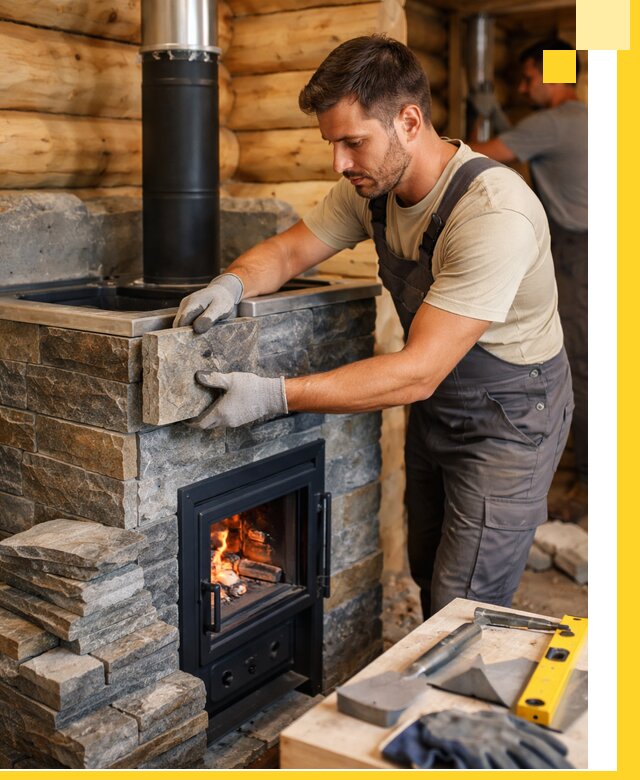 Печи для бани под ключ в Боровичах: изготовление и монтаж