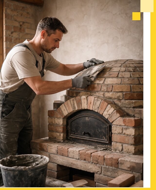 Изготовление и монтаж помпейских печей на заказ в Боровичах