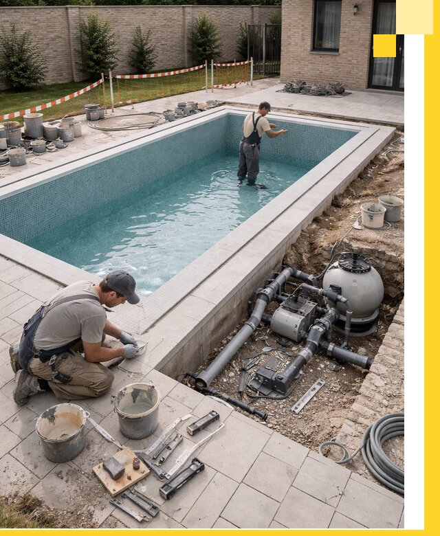 Строительство бассейнов под ключ в Боровичах: проекты и монтаж