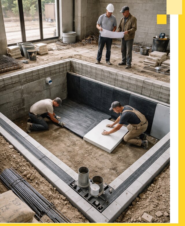 Проекты частных и общественных бассейнов под ключ в Боровичах