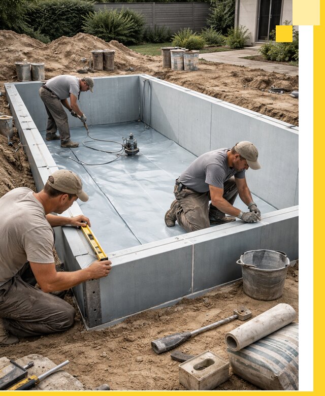 Профессиональный монтаж бассейнов под ключ в Боровичах с гарантией