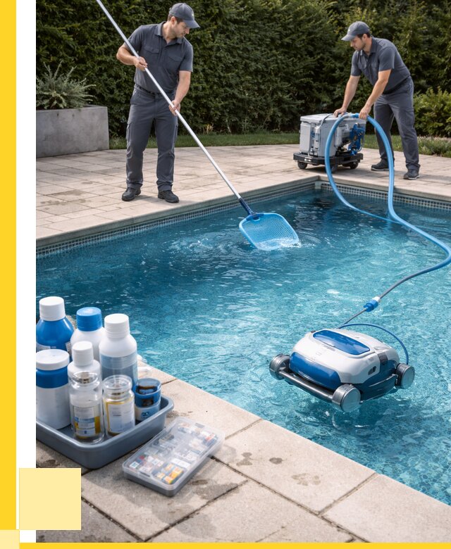 Чистка бассейнов в Боровичах роботами, от 4690 р. | ЭриданБрв