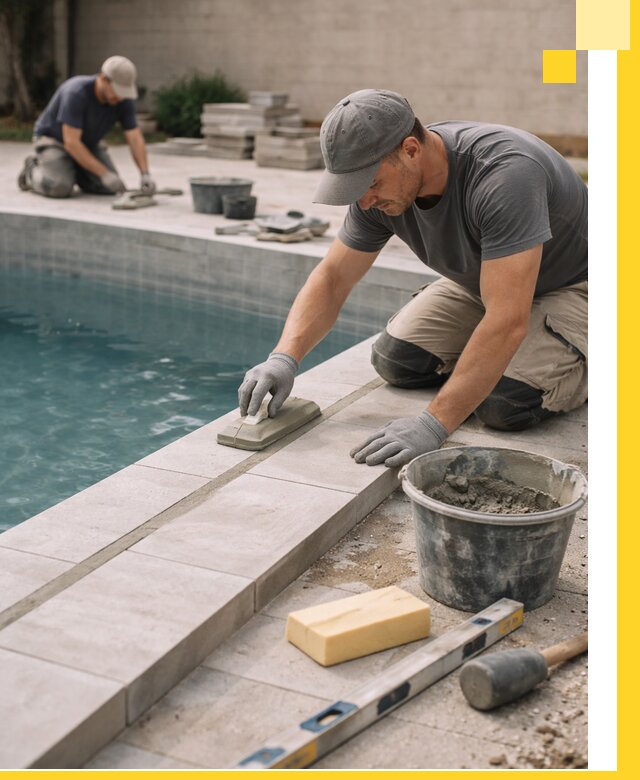 Отделка бассейнов в Боровичах: декоративная отделка и гидроизоляция