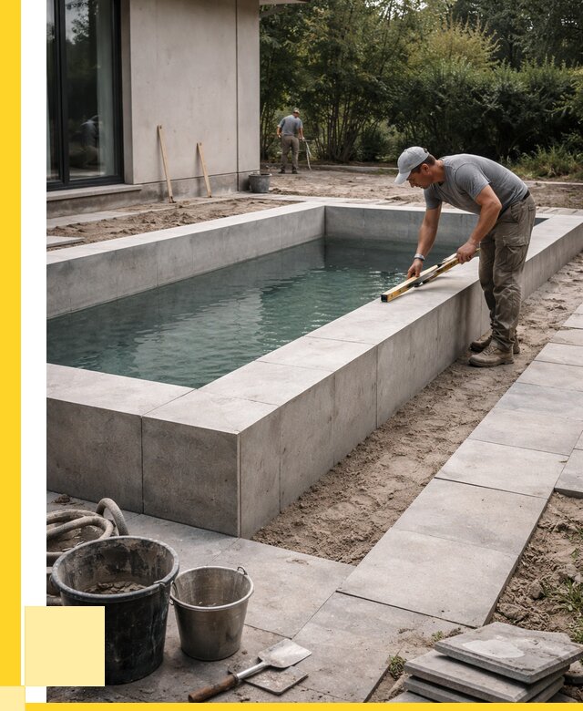 Строительство бетонного бассейна в Боровичах от 1250760 р. | ЭриданБрв