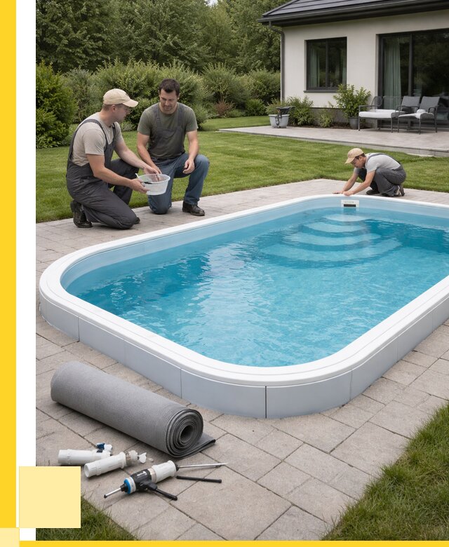 Пластиковый бассейн купить в Боровичах от 260575 р., ЭриданБрв