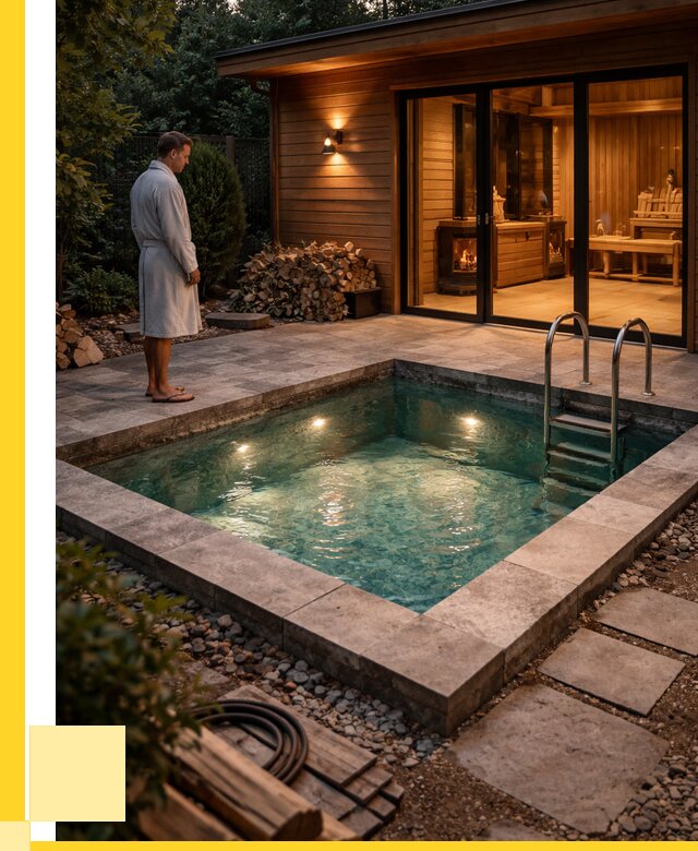 Бани с бассейном под ключ в Боровичах от 99019 р. | ЭриданБрв