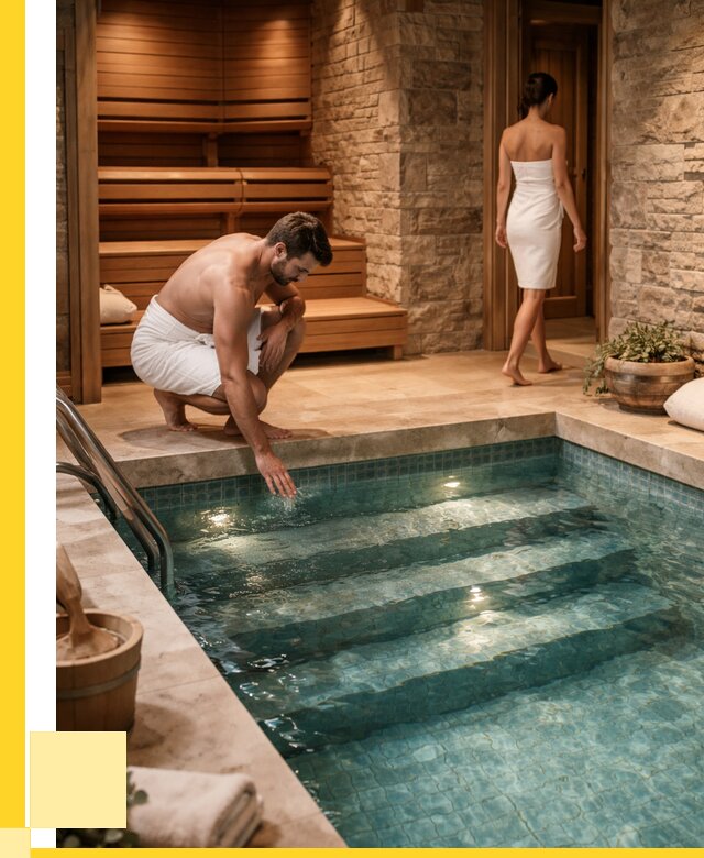 Сауна с бассейном под ключ в Боровичах от 125076 р., ЭриданБрв