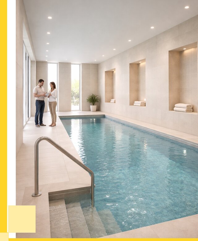 Бассейны в помещении под ключ в Боровичах от 1563450 р. | ЭриданБрв