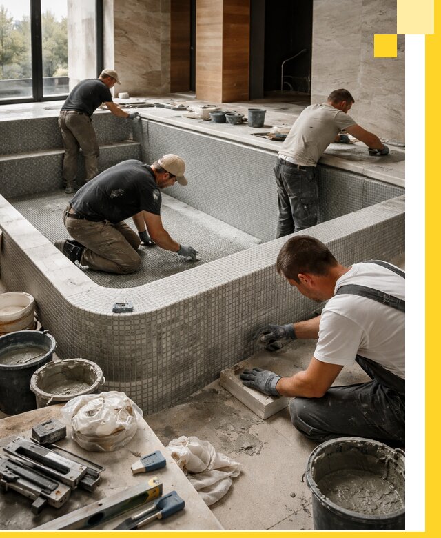 Строительство и установка СПА бассейнов под ключ в Боровичах