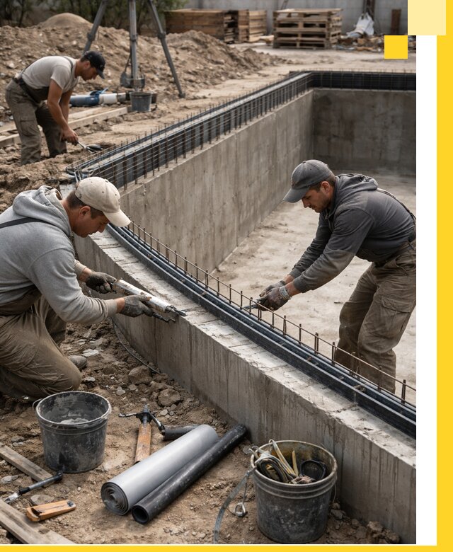 Качественный монтаж чаши бассейна в Боровичах под ключ с гарантией