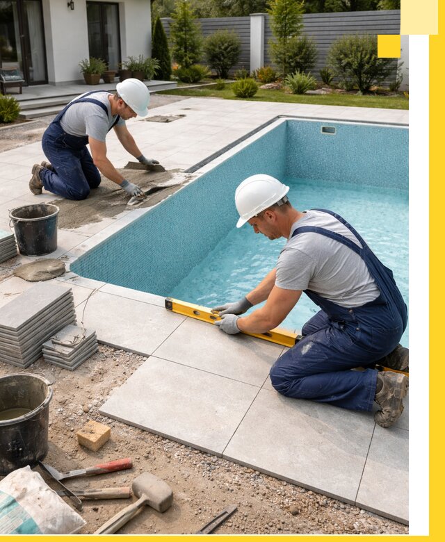 Строительство и монтаж плавательных бассейнов под ключ в Боровичах