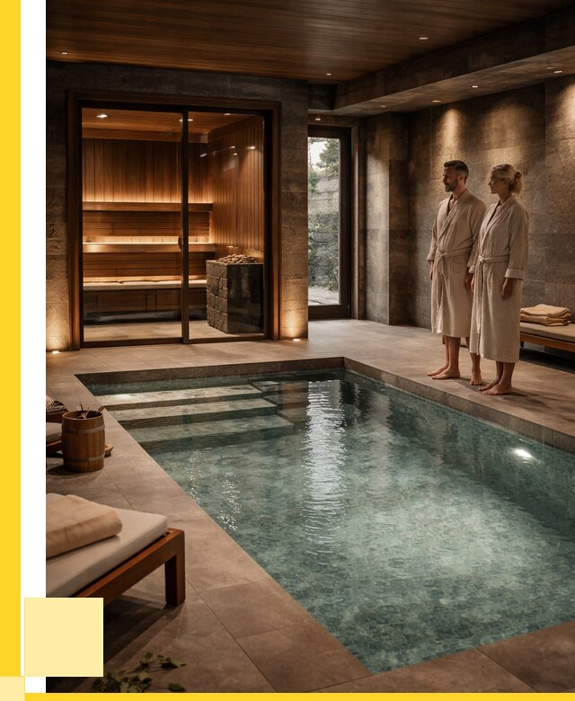 Сауна с большим бассейном в Боровичах от 1250760 р. ЭриданБрв