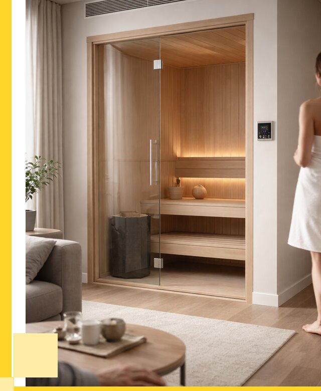 Сауна в квартире под ключ в Боровичах от 125076 р. ЭриданБрв