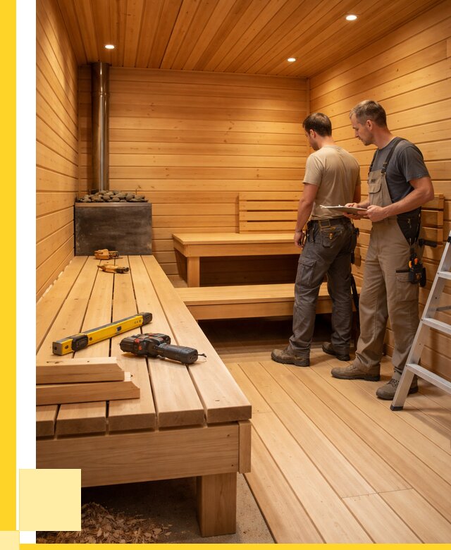 Отделка бань и саун в Боровичах по цене от 4690 р. | ЭриданБрв