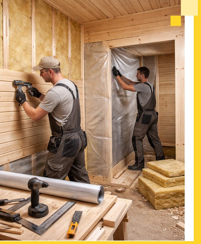 Бани под ключ в Боровичах с проектом и полным монтажом