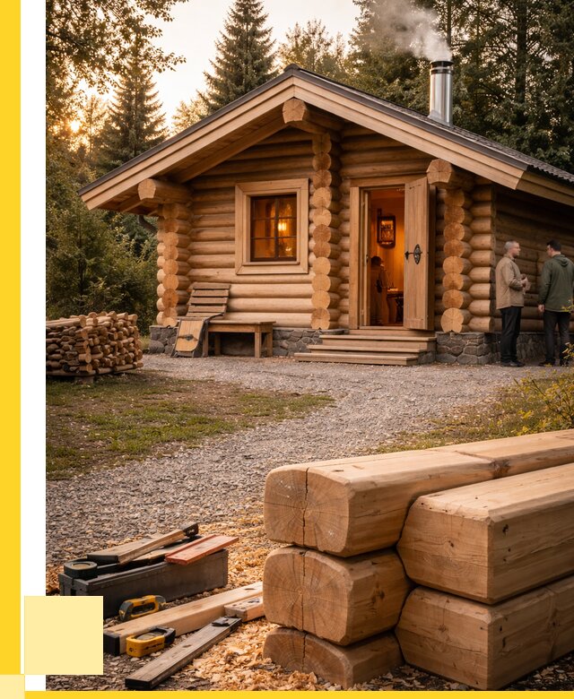 Строительство бань и комплексов в Боровичах от 469035 р.| ЭриданБрв