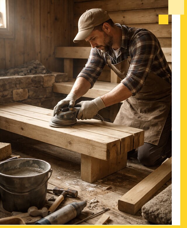 Ремонт бань под ключ в Боровичах с гарантией качества и сроков