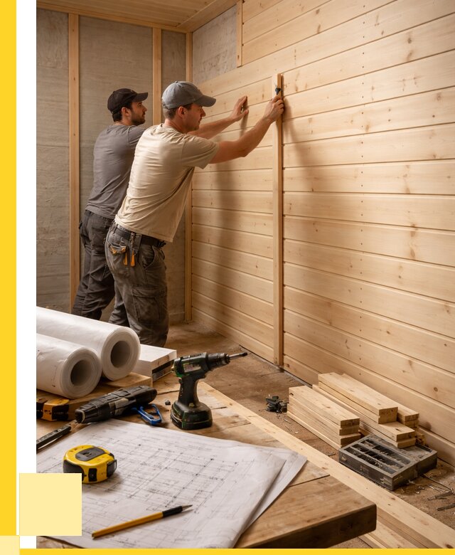 Обшивка бани вагонкой в Боровичах от 1251 р., ЭриданБрв