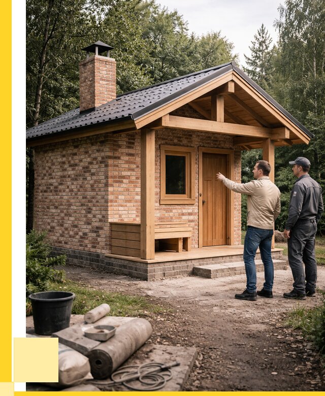 Кирпичные бани и печи в Боровичах от 364805 р. | ЭриданБрв