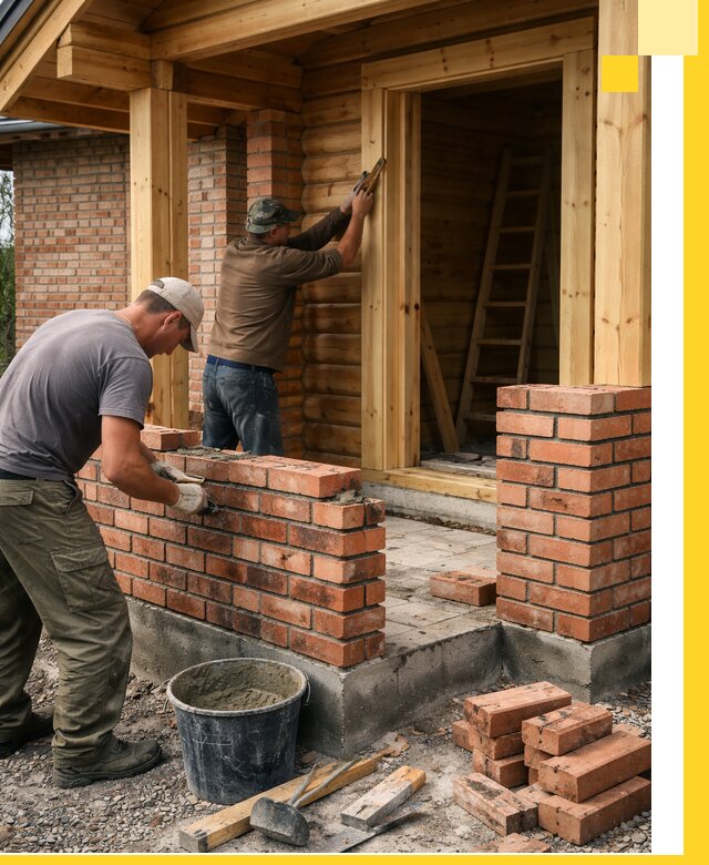 Строительство кирпичных бань под ключ в Боровичах с гарантией качества