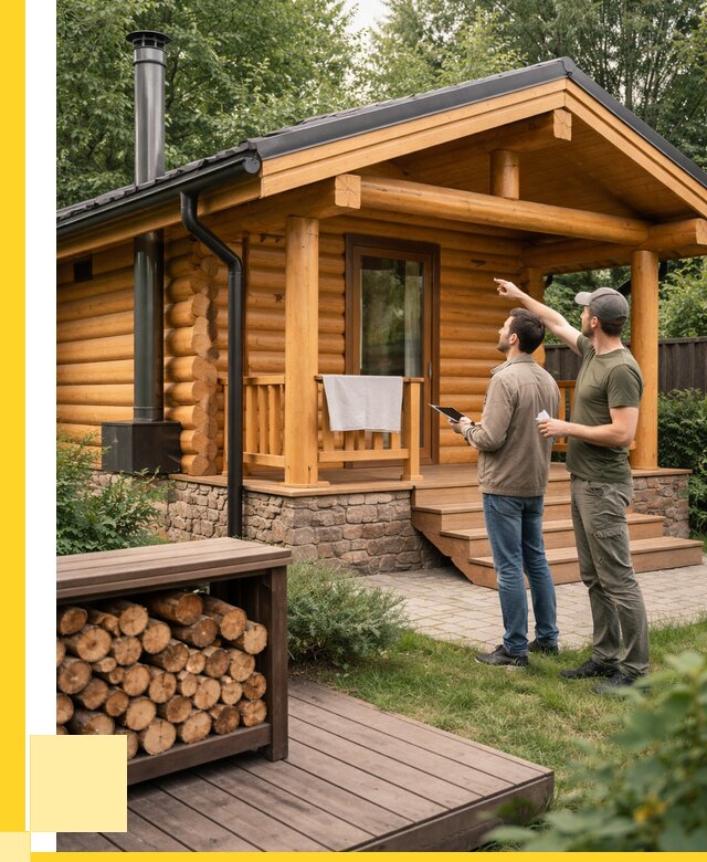 Бани для дачи под ключ в Боровичах от 260575 р. | ЭриданБрв