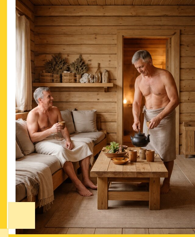 Бани с комнатой отдыха под ключ в Боровичах от 469035 р. | ЭриданБрв