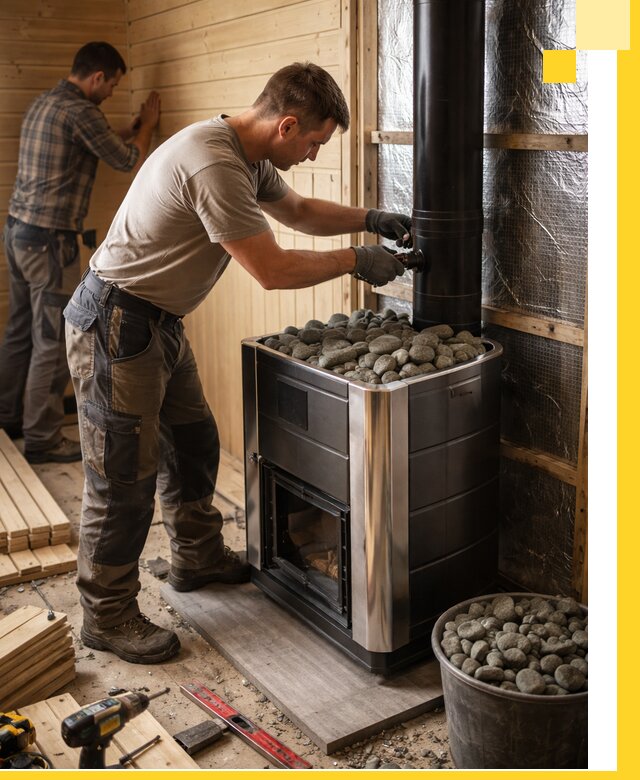 Проектирование и строительство парилок для бани в Боровичах под ключ