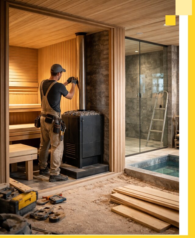 Полное строительство банных комплексов под ключ в Боровичах