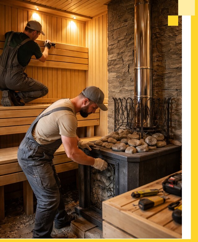 Комплексный дизайн бань, саун и зон отдыха в Боровичах