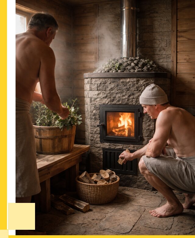 Банные печи под ключ в Боровичах от 46904 р. | ЭриданБрв кирпичная