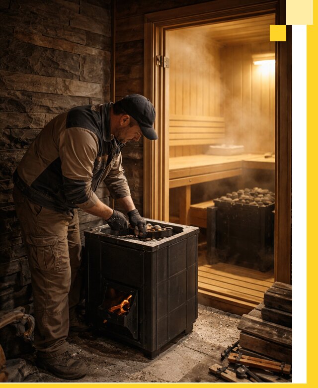 Строительство бани с сауной под ключ в Боровичах от проекта до сдачи