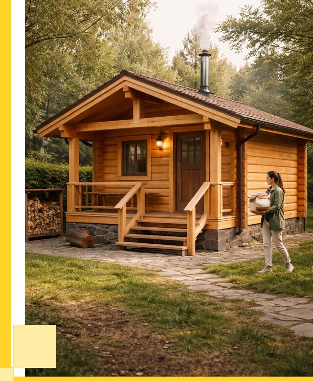 Купить баню под ключ в Боровичах от 677495 р. | ЭриданБрв