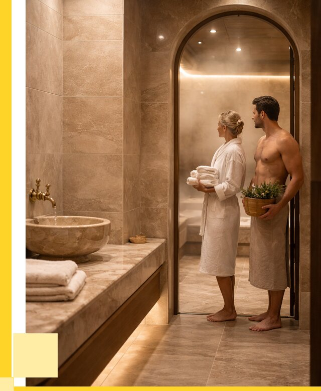 Проект и монтаж сауны и хамама в Боровичах от 364805 р., ЭриданБрв