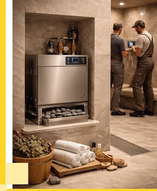 Парогенераторы для хамама в Боровичах от 78173 р. | ЭриданБрв